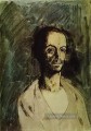 Der katalanische Bildhauer Manolo Manuel Hugue 1904 Pablo Picasso